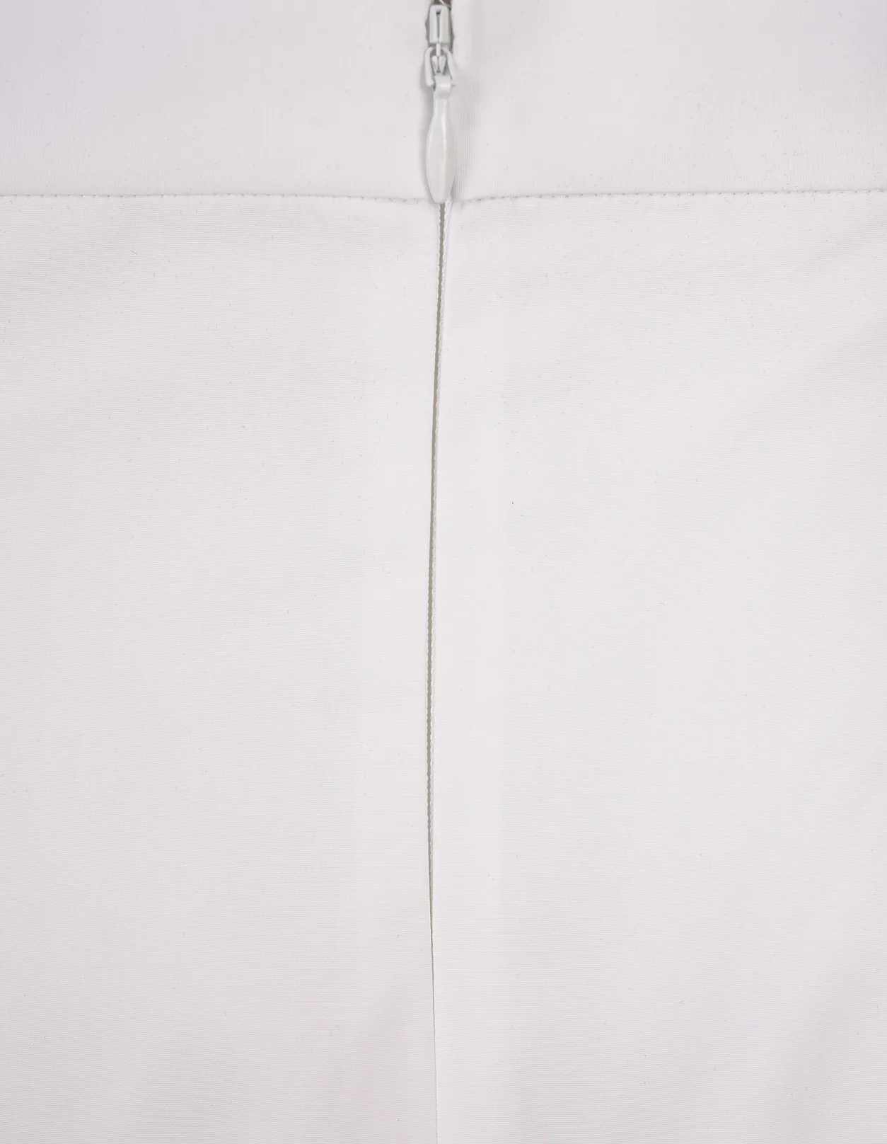 ALEXANDER MCQUEEN White Flared Asymmetric Midi Skirt