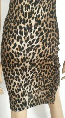 Animal Print Cocktail Dress