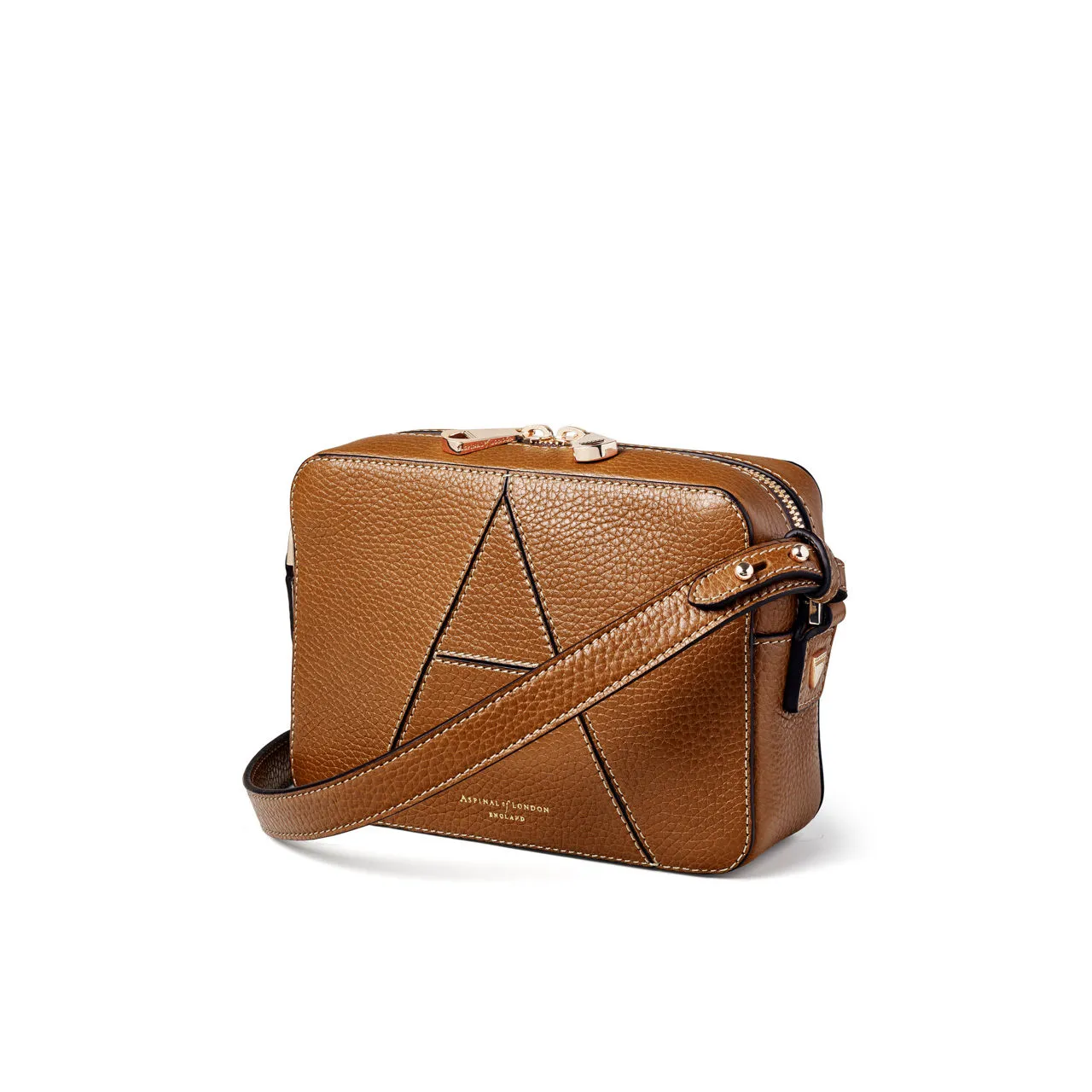 ASPINAL OF LONDON ONLINE EXCLUSIVE Camera Crossbody Bag - Tan