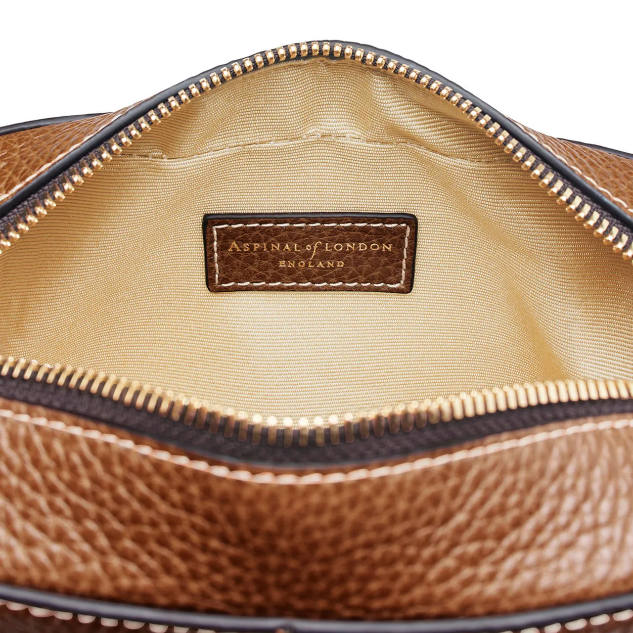 ASPINAL OF LONDON ONLINE EXCLUSIVE Camera Crossbody Bag - Tan