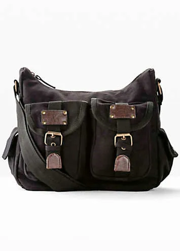 bonprix Double Pocket Satchel | Grattan