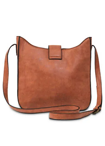 bonprix Faux Suede Satchel Bag | Grattan