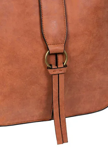 bonprix Faux Suede Satchel Bag | Grattan