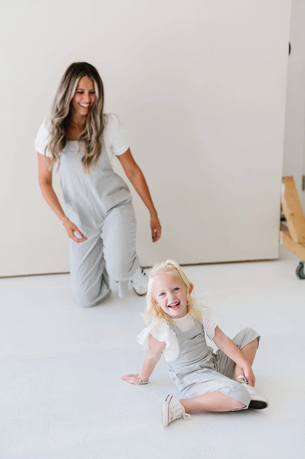 Cody Jumpsuit in Pale Sage - Kids