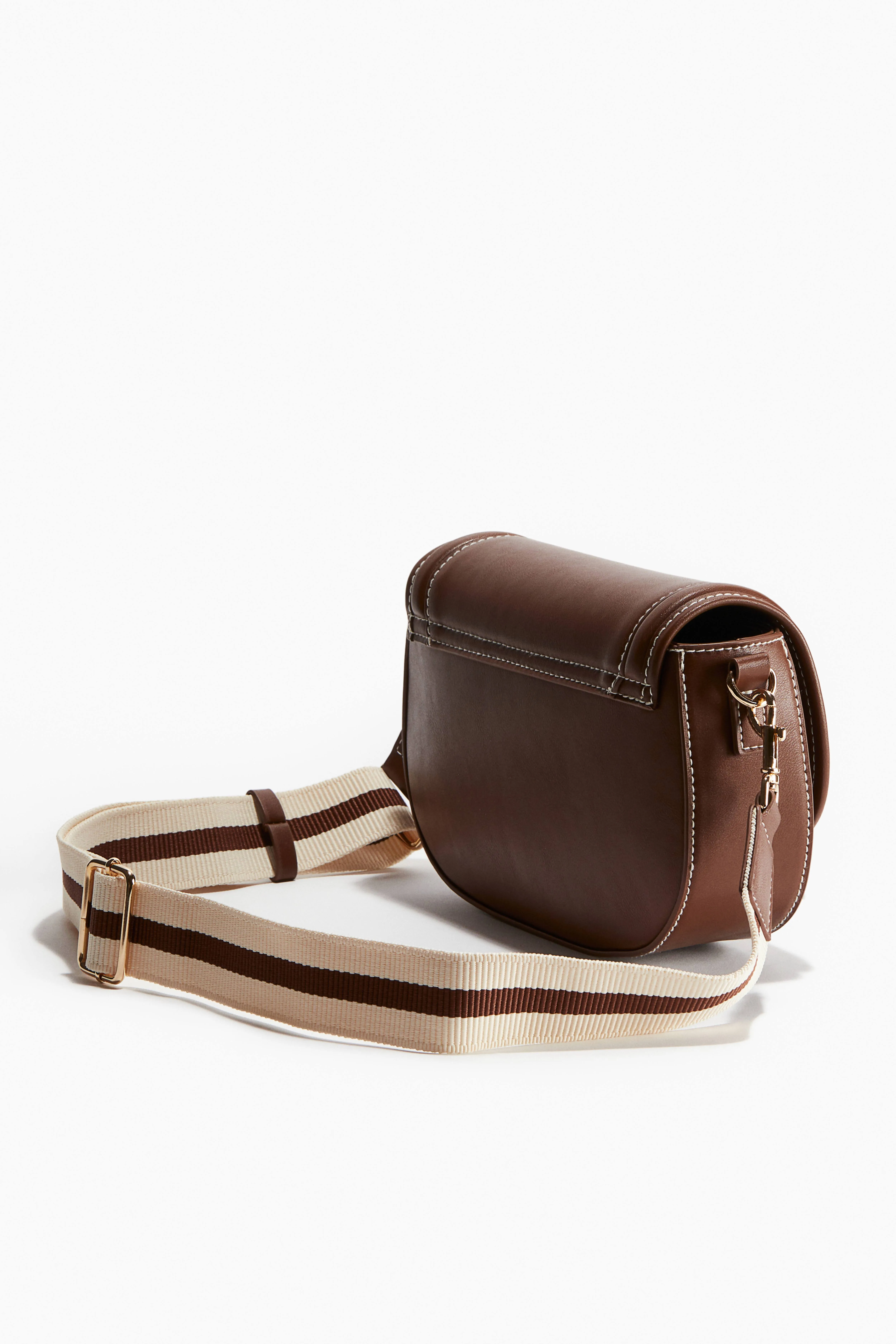 Crossbody saddle bag - Brown - Ladies | H&M GB