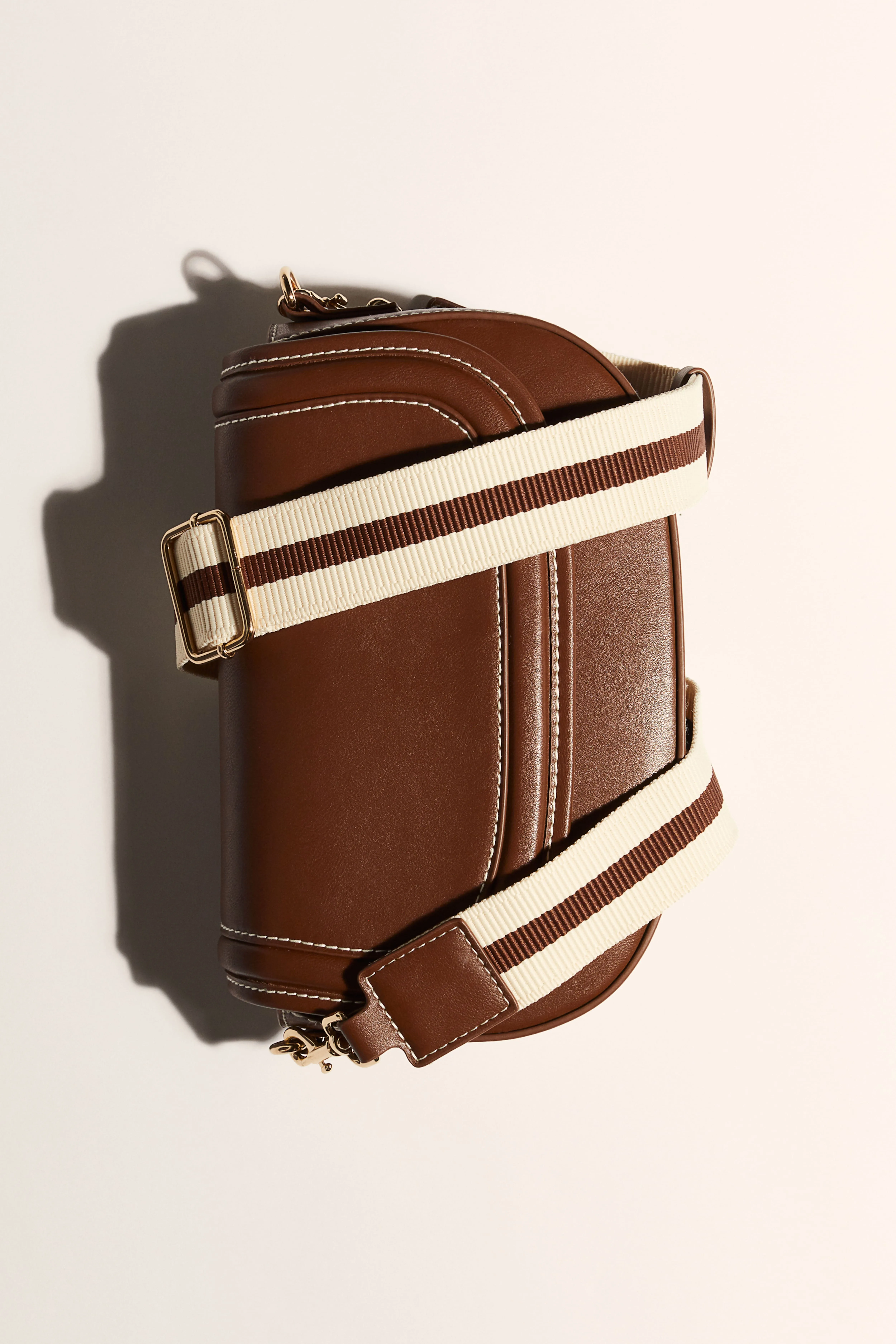 Crossbody saddle bag - Brown - Ladies | H&M GB