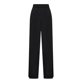 DOLCE & GABBANA Wide-Leg Trousers - Black