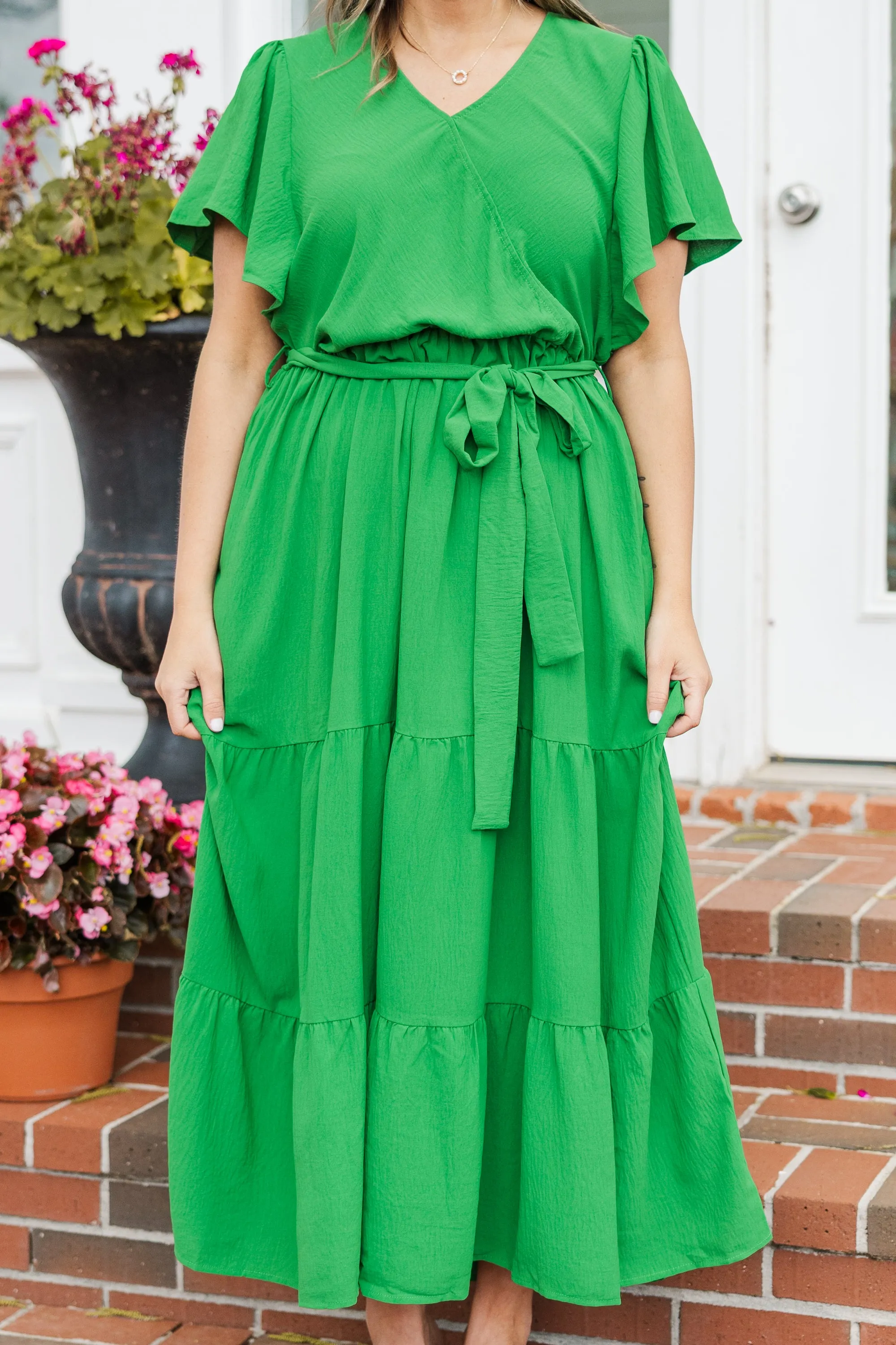 Forever In My Heart Dress, Green