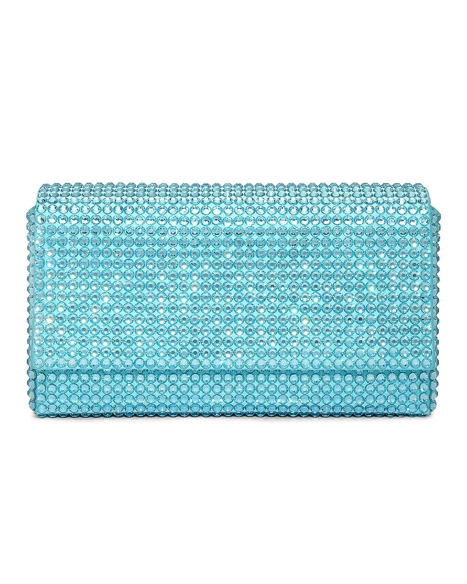 FWRD Renew AMINA MUADDI Superamini Paloma Satin Clutch -        