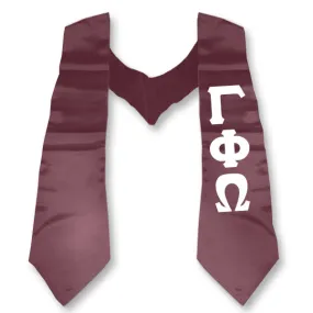 Gamma Phi Omega Printed Budget Graduation Stole - CAD