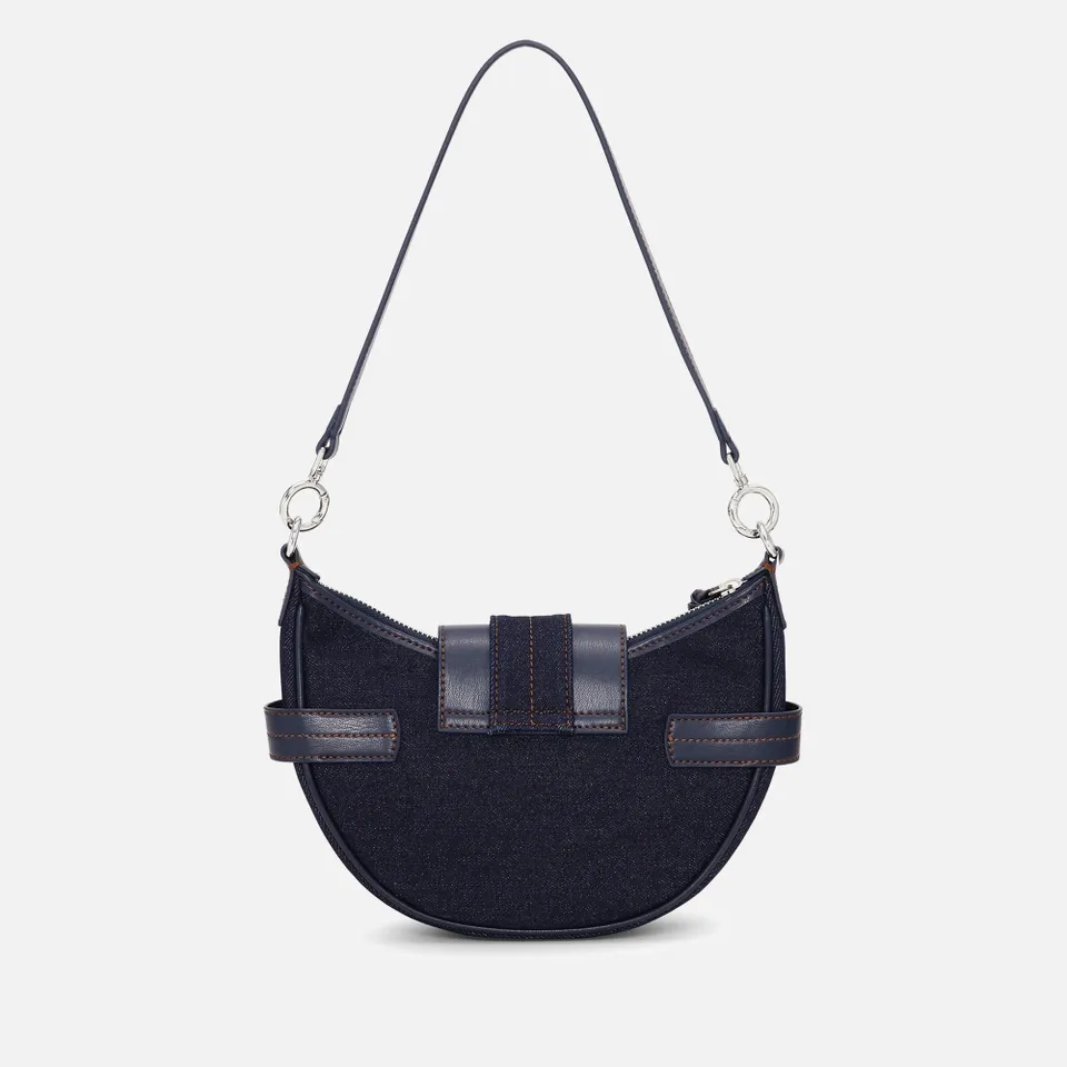 Ganni Small Bucky Crossbody Denim Bag