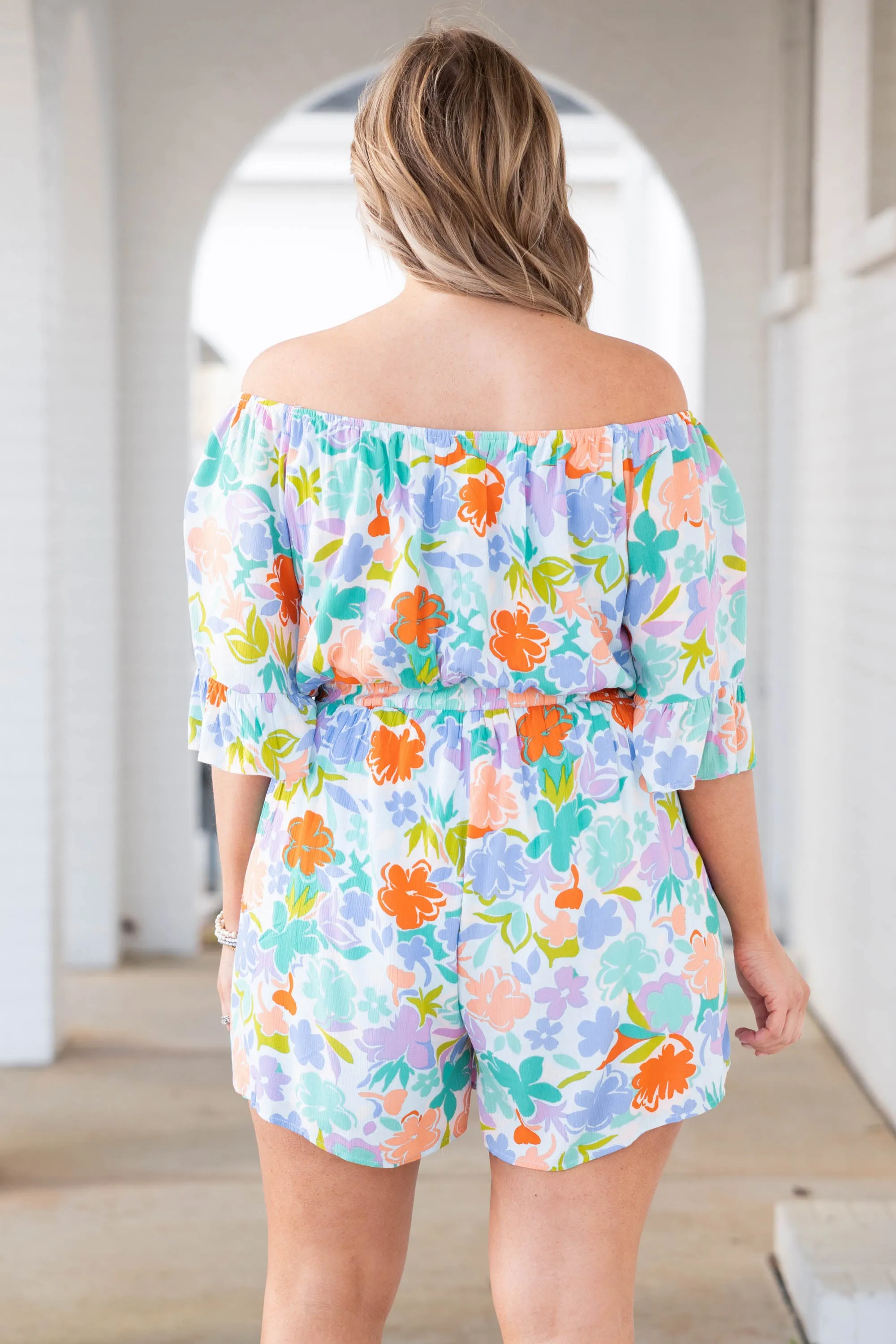 Garden Of Dreams Romper, Multi