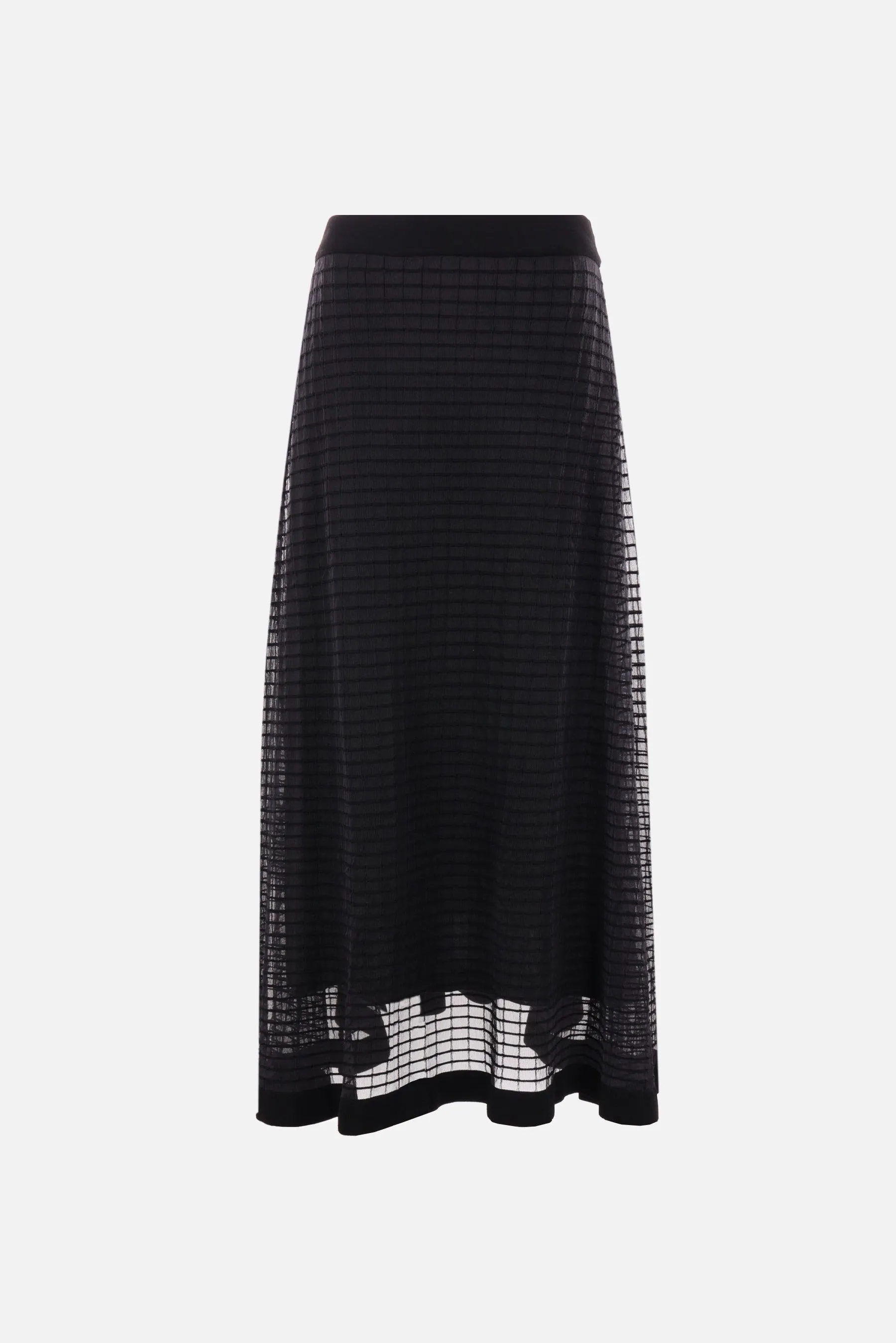 Gemma skirt in matisse sheer grid