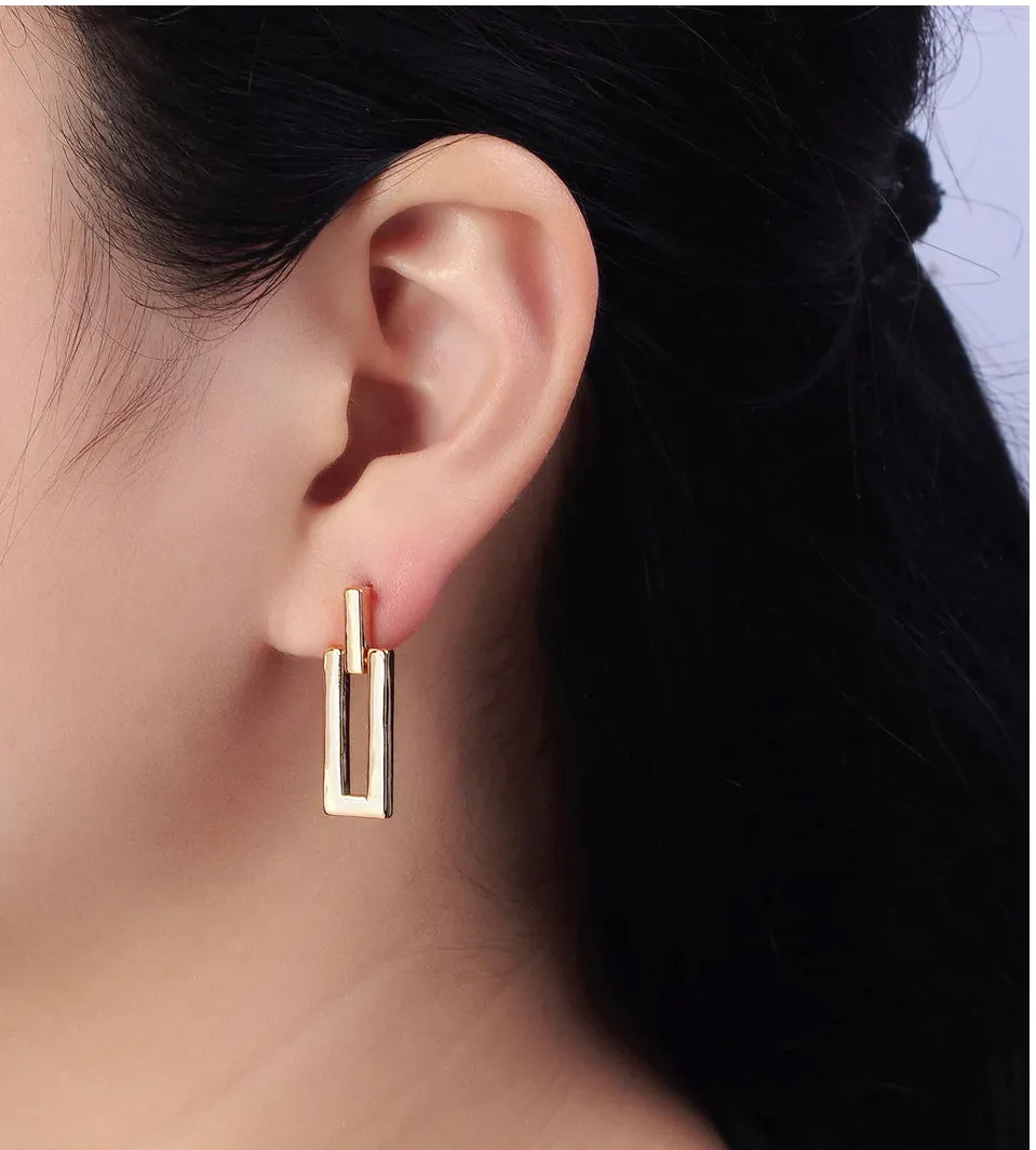 Geometric Bar Drop Dangle Earring