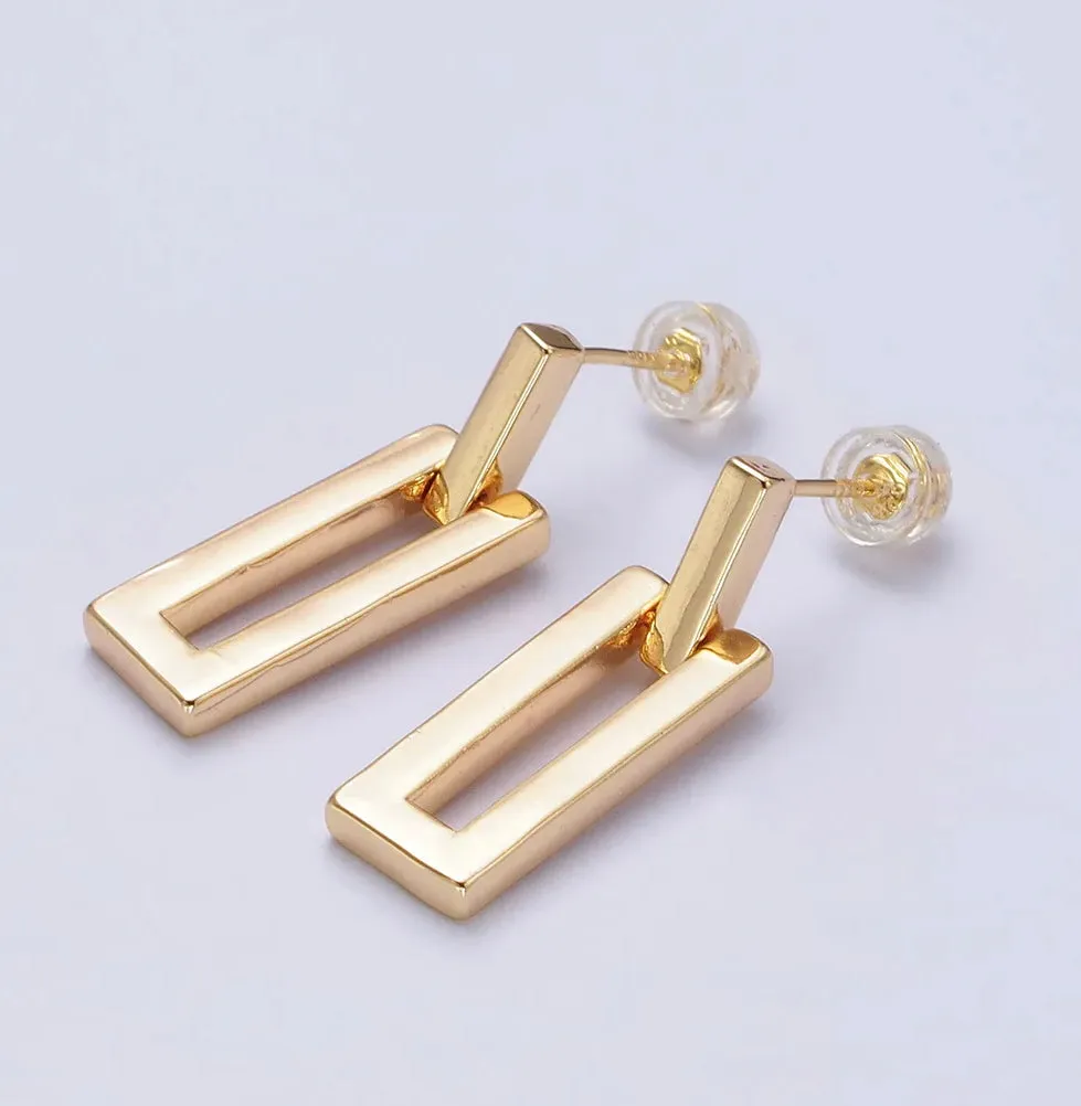 Geometric Bar Drop Dangle Earring