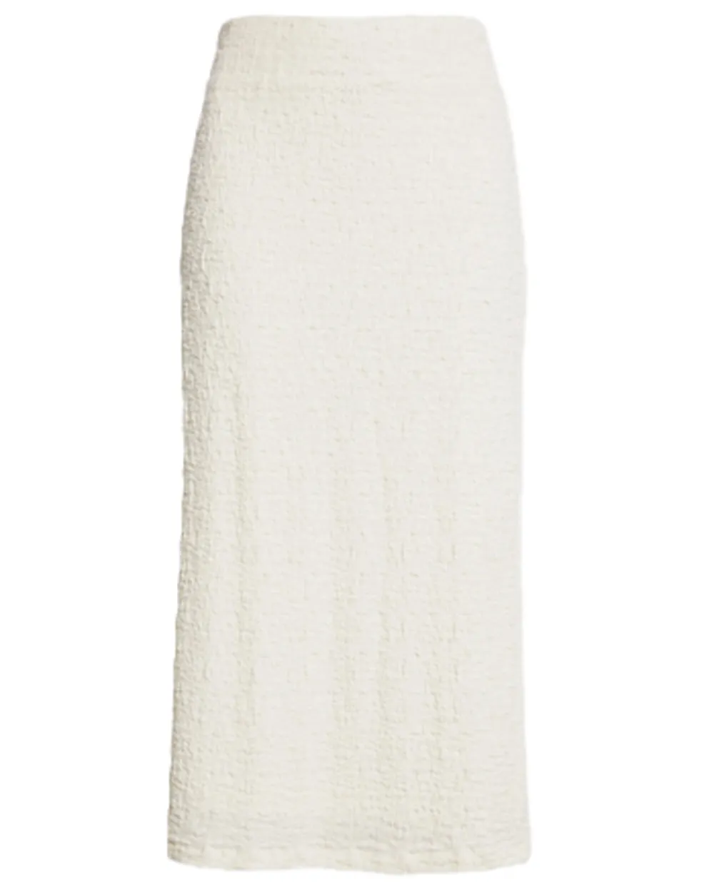 Gesso Smocked Midi Skirt