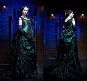 Gothic Vampire Ball Masquerade Alternative Evening Gown