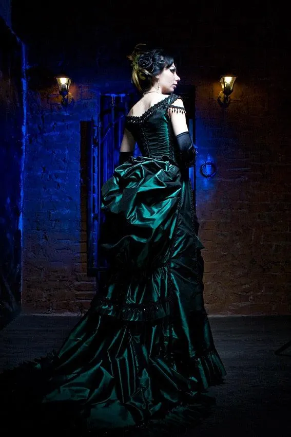 Gothic Vampire Ball Masquerade Alternative Evening Gown