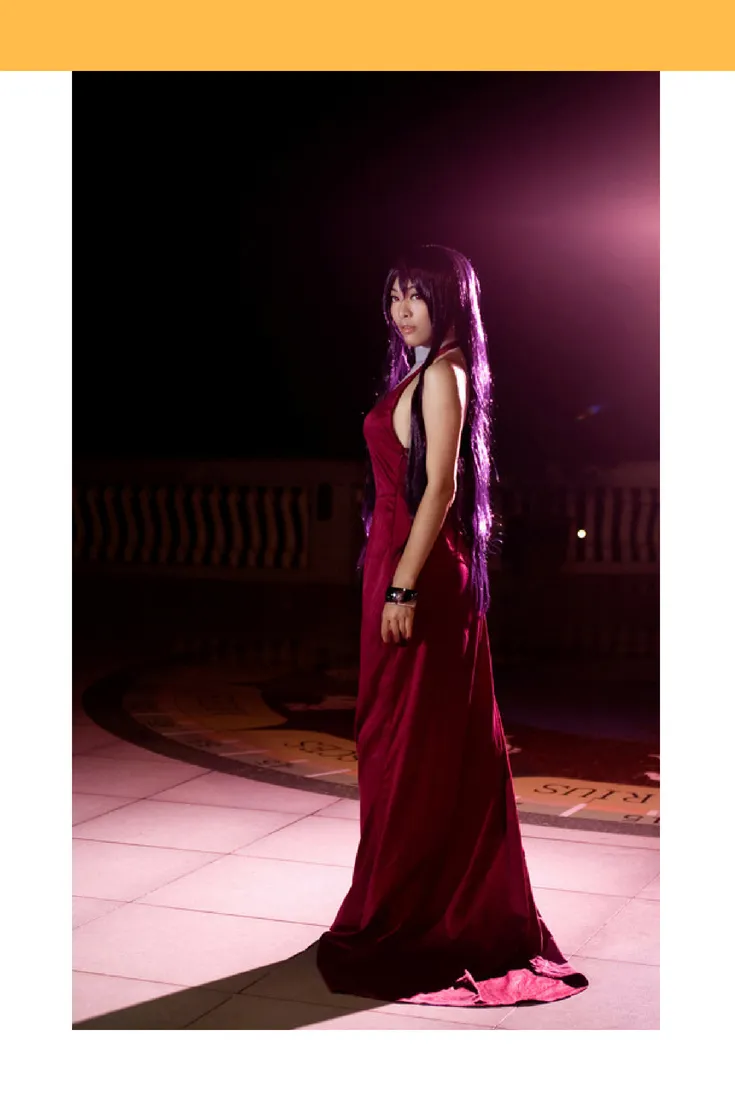 Gundam 00 Tieria Erde Evening Gown Cosplay Costume