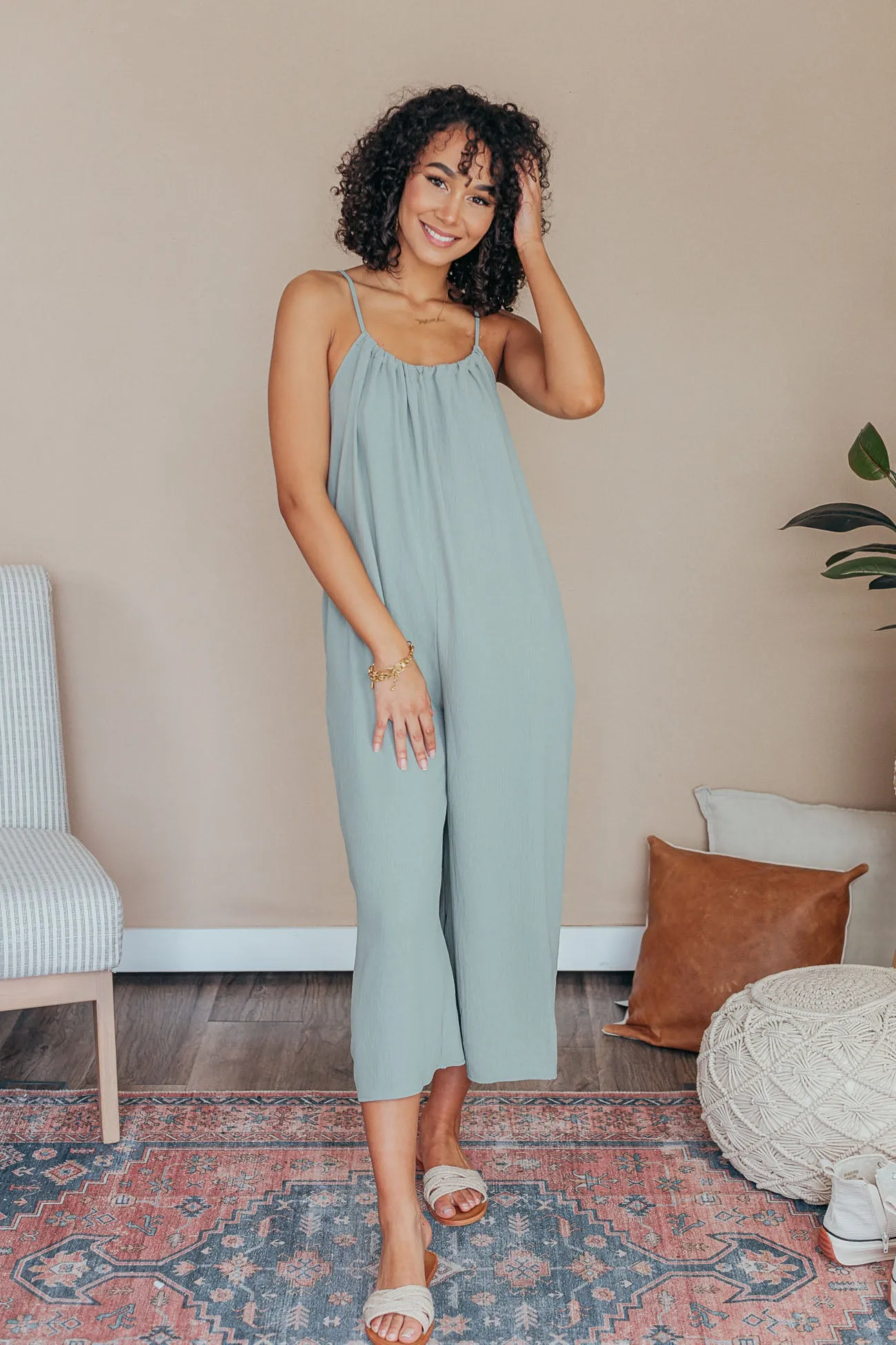 Haelee Halter Neck Jumpsuit