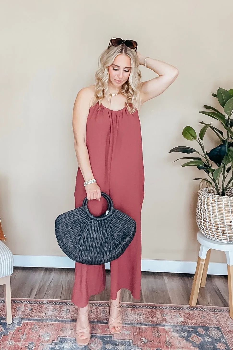 Haelee Halter Neck Jumpsuit