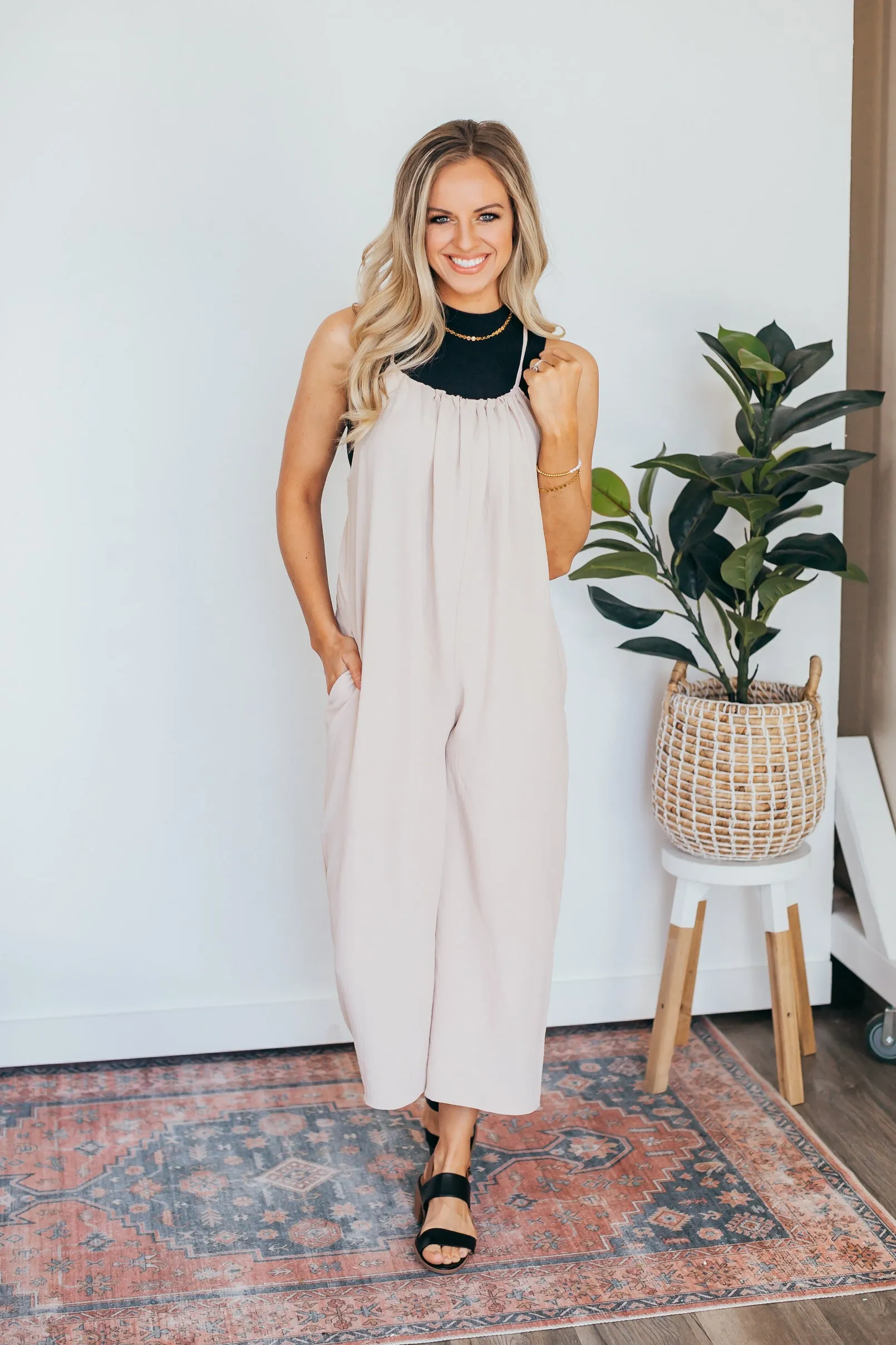 Haelee Halter Neck Jumpsuit