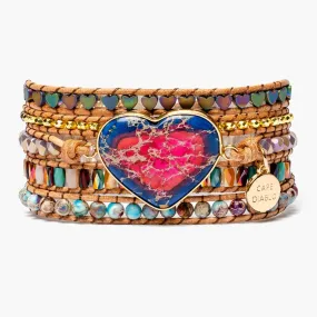 Intense Love Protection Wrap Bracelet