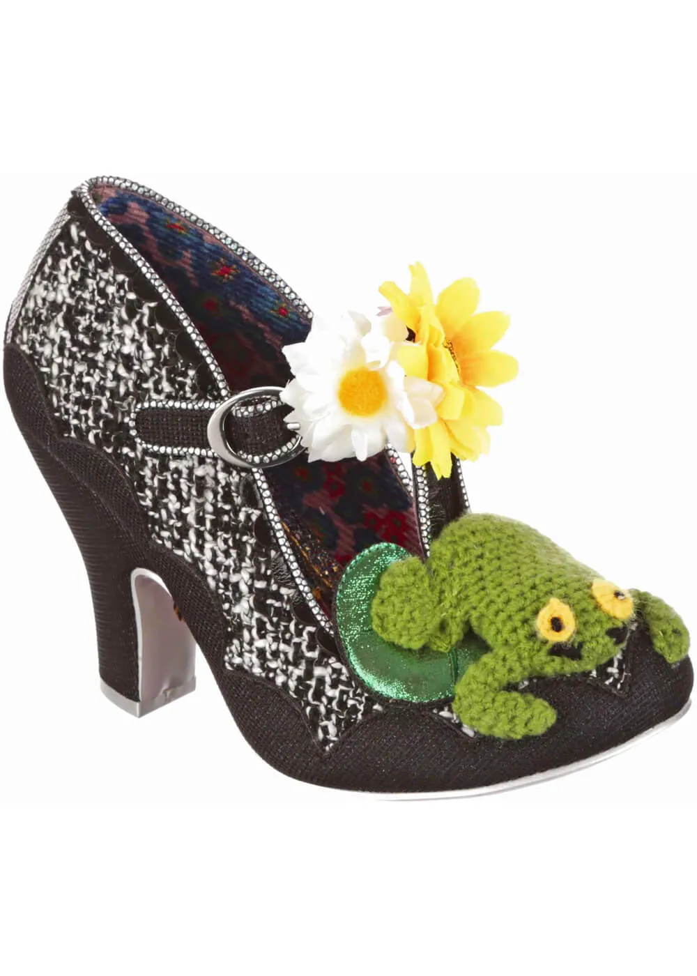 Irregular Choice Lily Leapfrog 50's Pumps Black