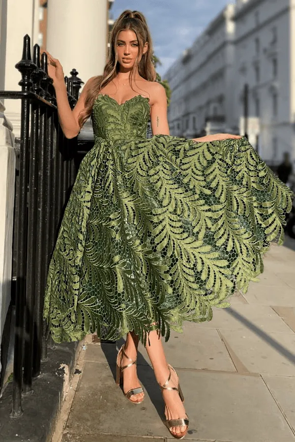 Jadore JX5031 Sandra Dress - Olive