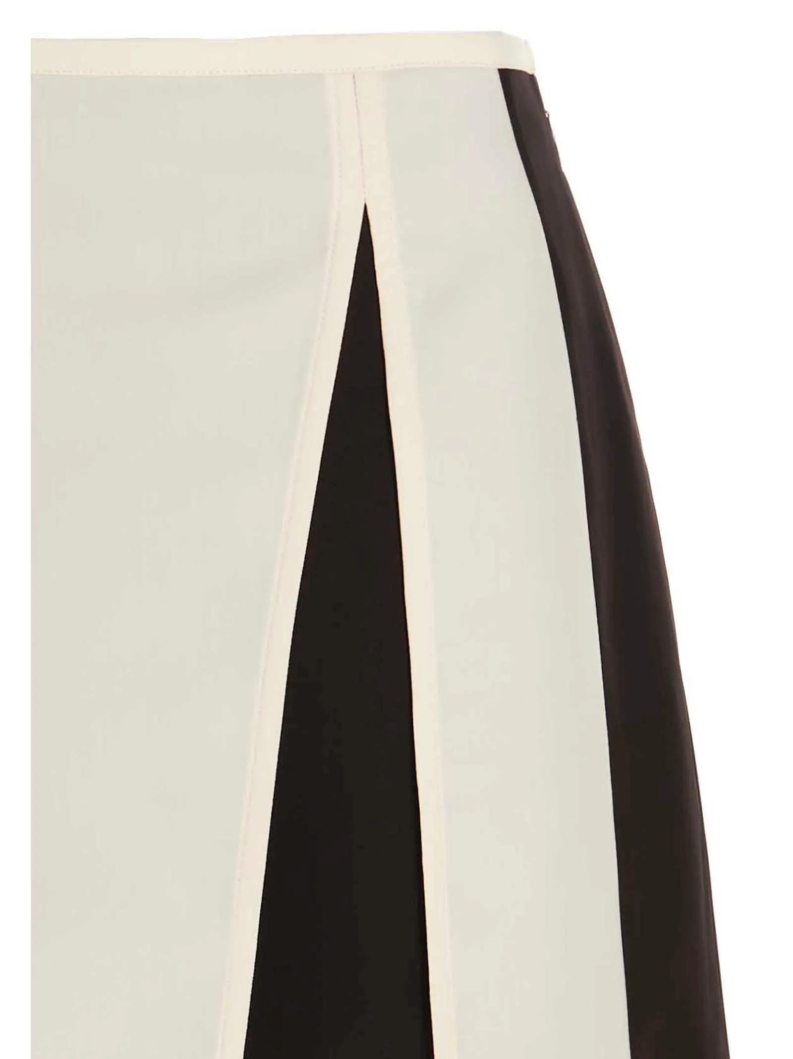 Jil Sander Checked High-Waisted Midi Skirt