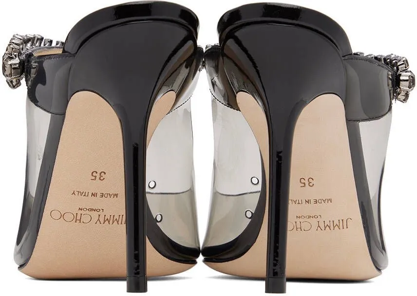 Jimmy Choo Black Bing 100 Heels