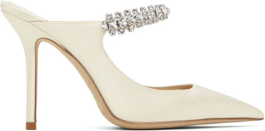 Jimmy Choo Off-White Bing 100 Heels