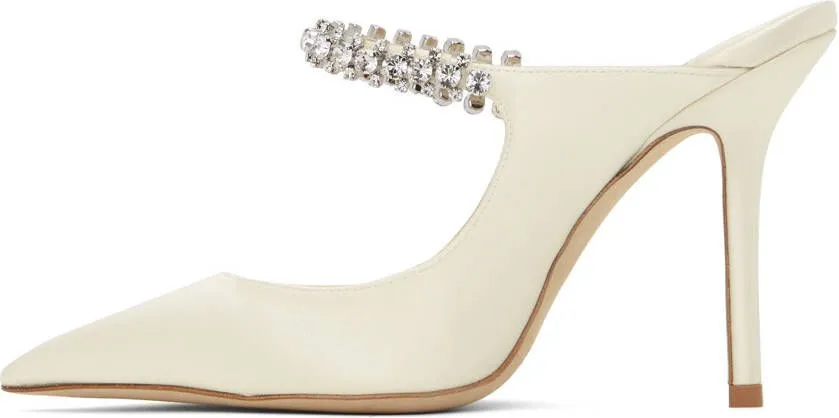 Jimmy Choo Off-White Bing 100 Heels