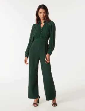 Juliette Petite Trim Detail Jumpsuit