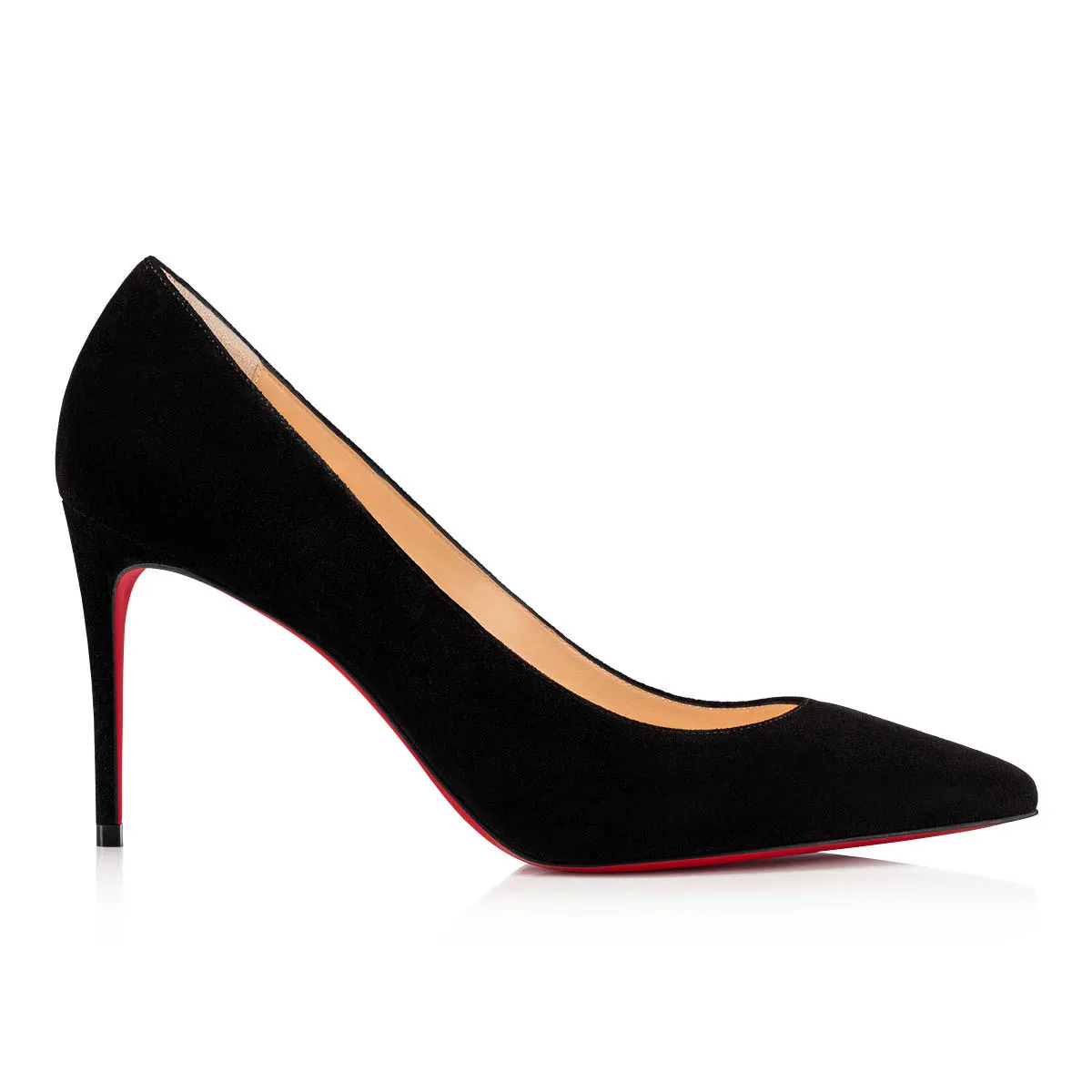 Kate 85 mm Pumps - Veau velours - Black - Women