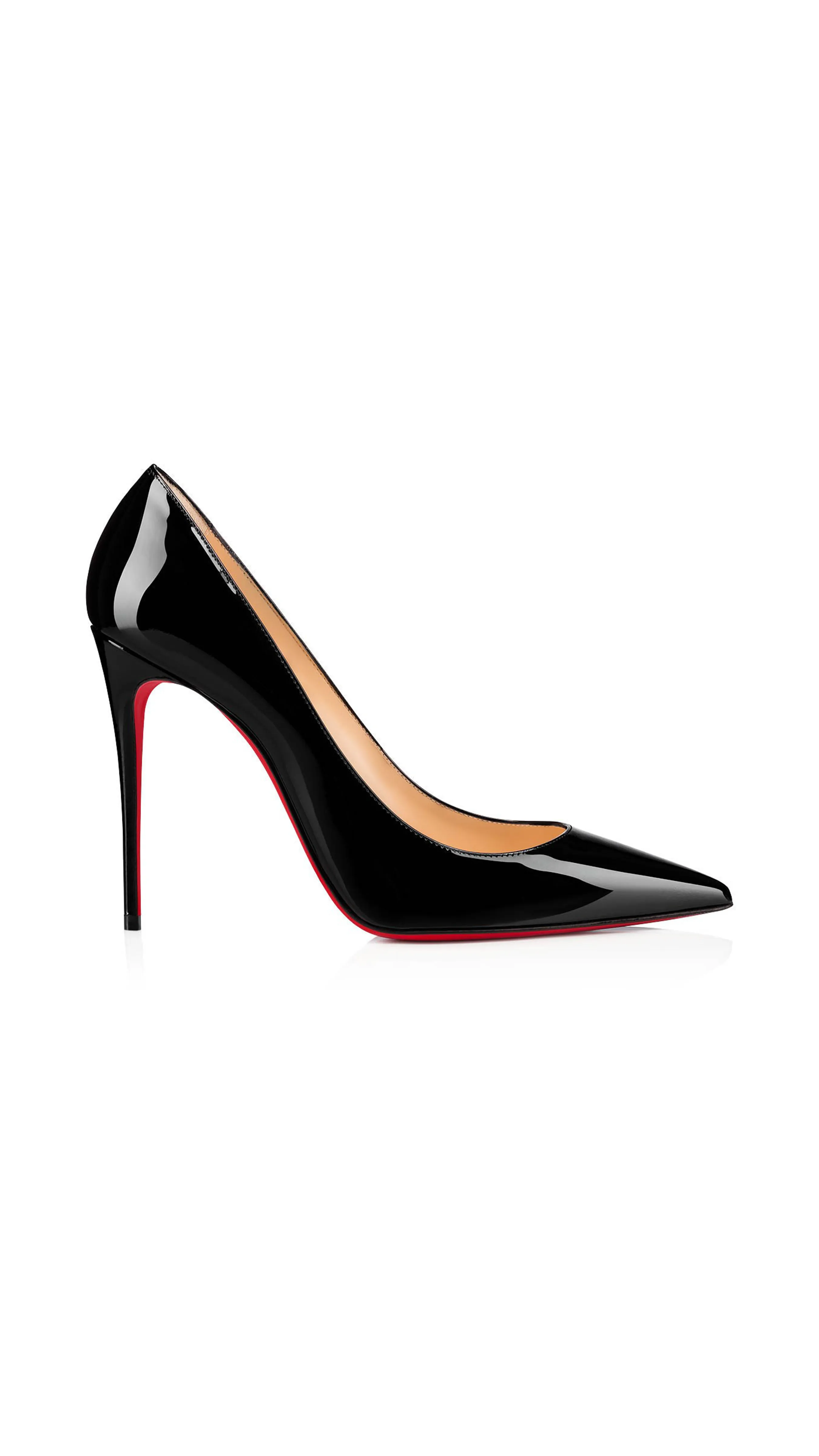 Kate Patent Leather Pumps - Black