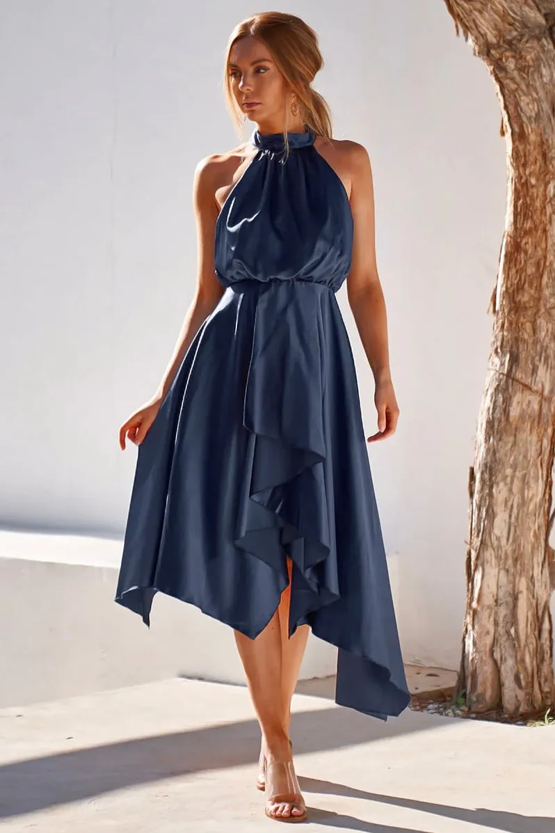 Kathleen Dress - Navy