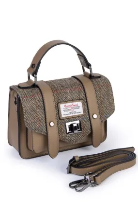 Ladies Mini Harris Tweed Satchel