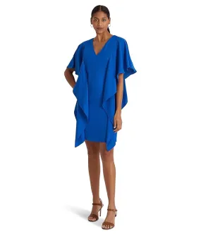 LAUREN Ralph Lauren Georgette Caftan Cocktail Dress