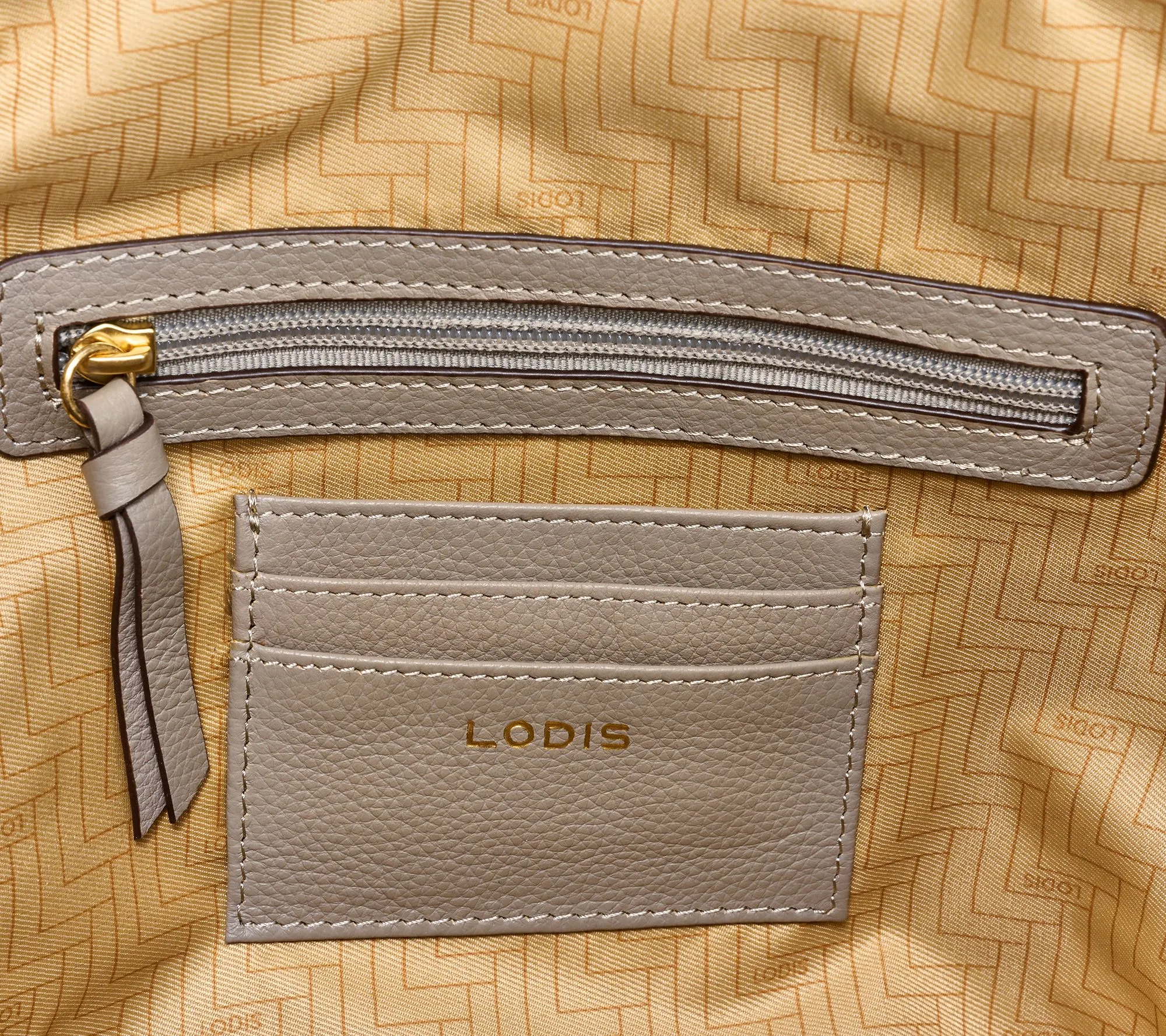 LODIS Texas Leather San Tropez Satchel