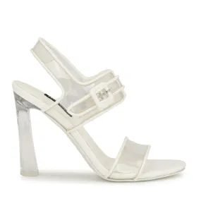 Lucile Clear Strappy Sandals