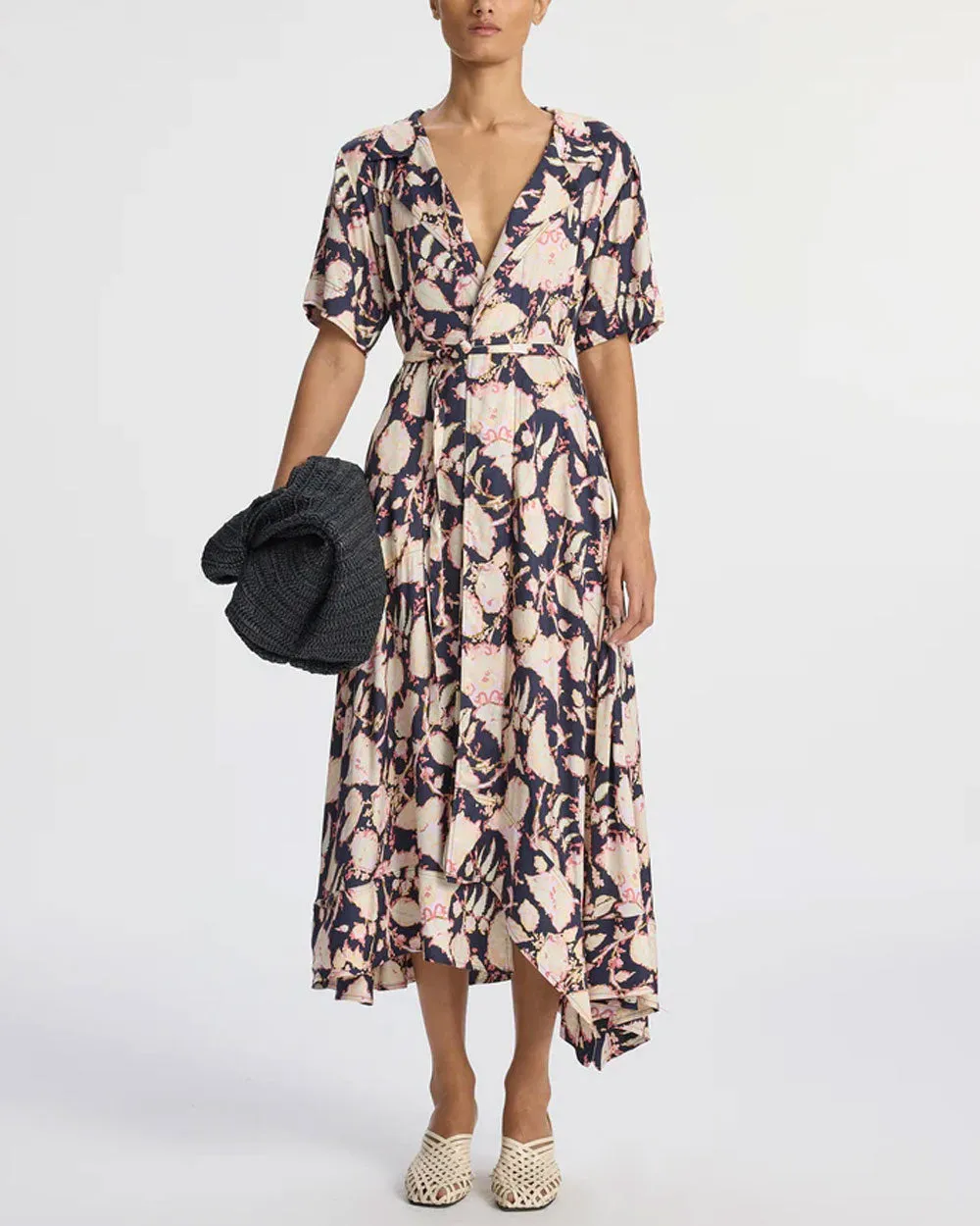 Maritime Emery Wrap Dress