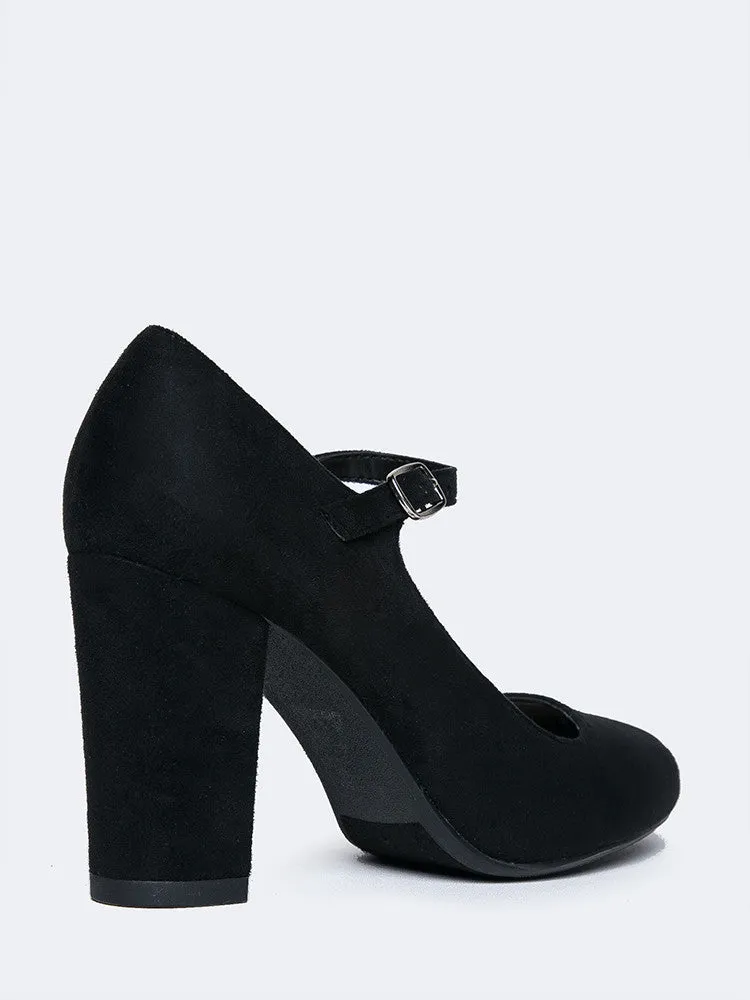 Mary Jane Round Toe Heel