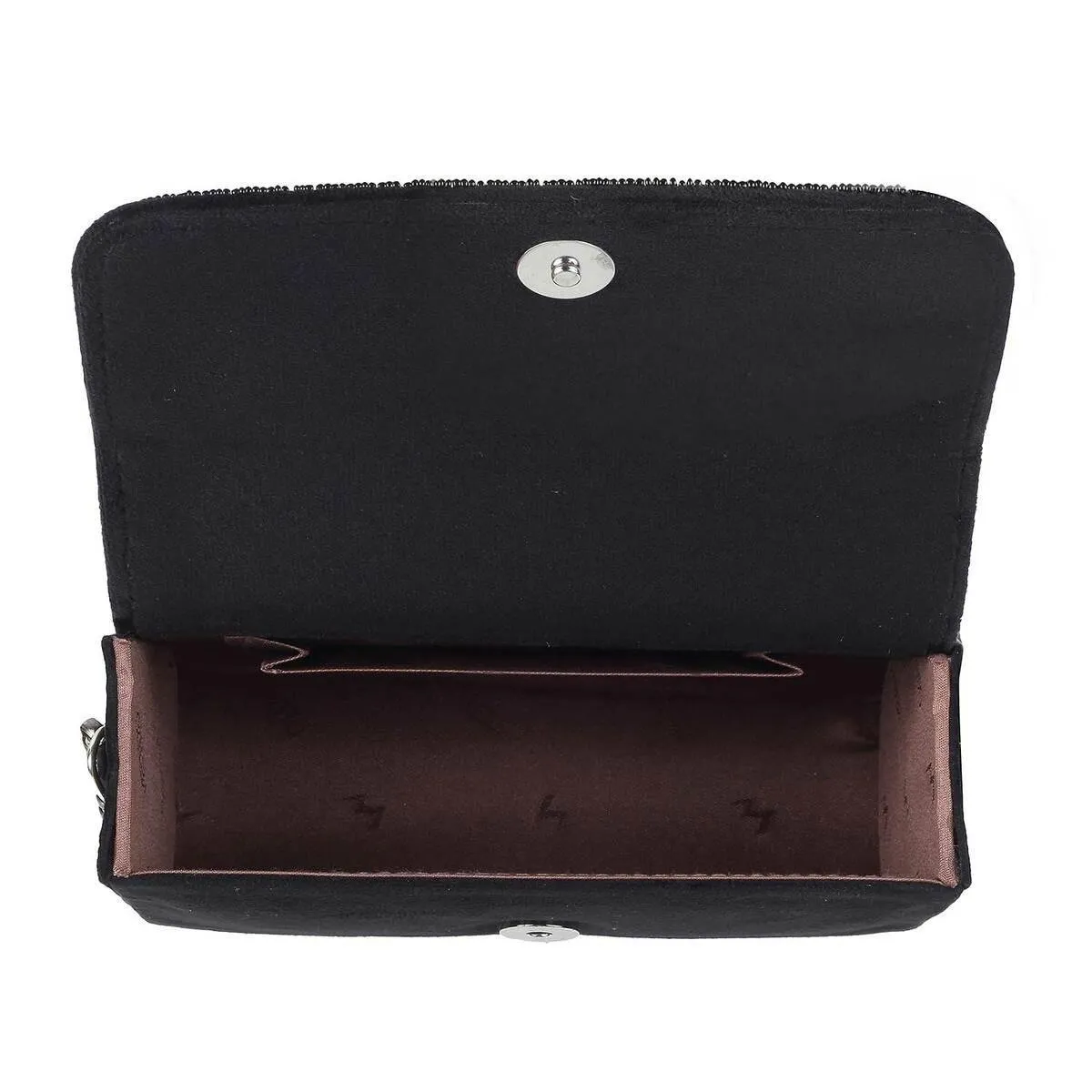 Metro Women Black Evening Bag