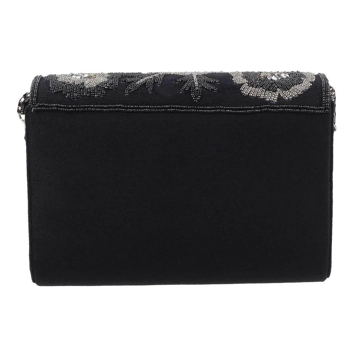 Metro Women Black Evening Bag