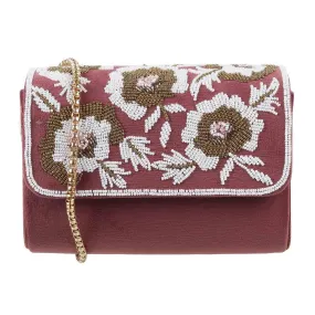 Metro Women Pink Evening Bag