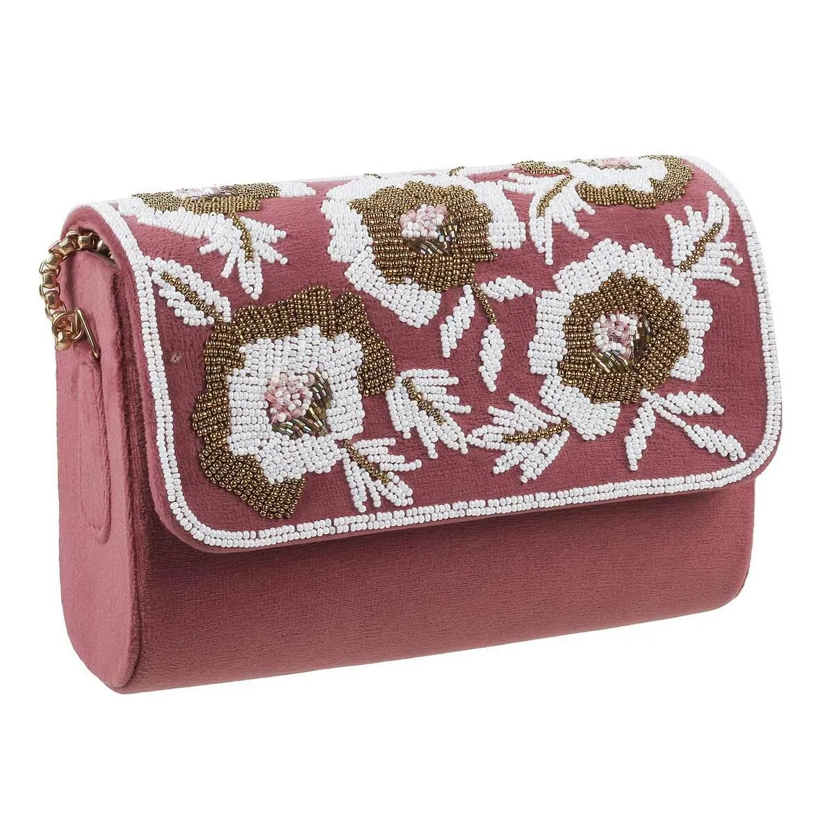 Metro Women Pink Evening Bag