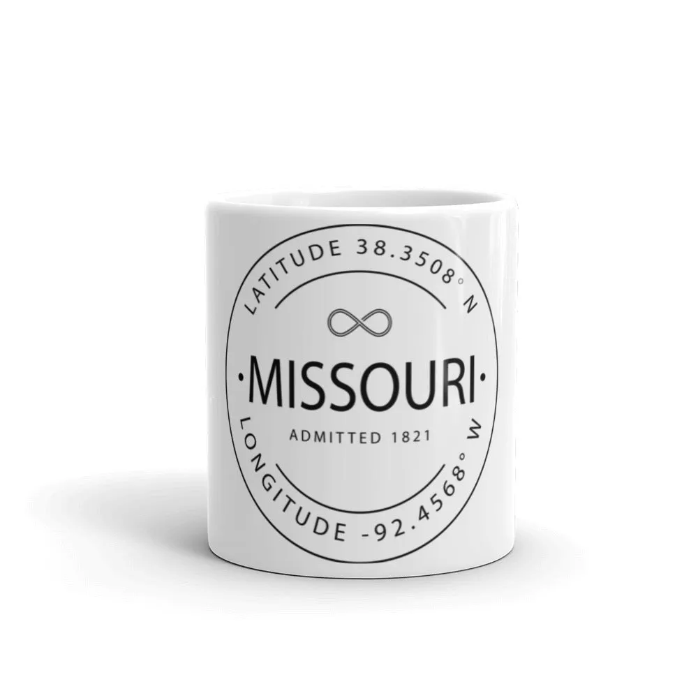 Missouri - Mug - Latitude & Longitude