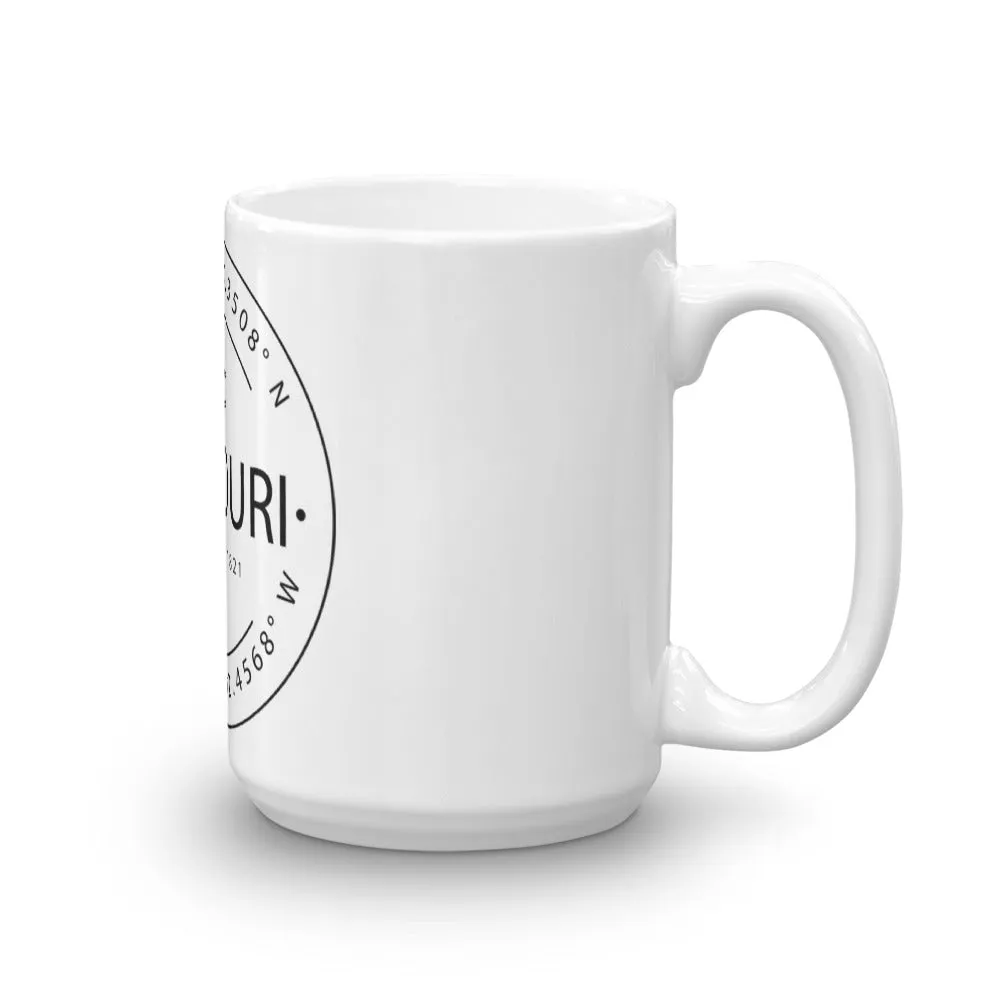 Missouri - Mug - Latitude & Longitude