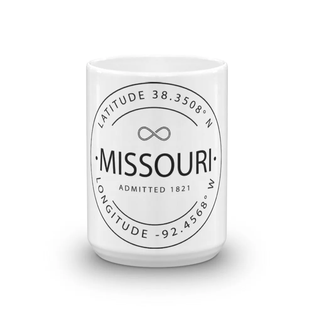 Missouri - Mug - Latitude & Longitude